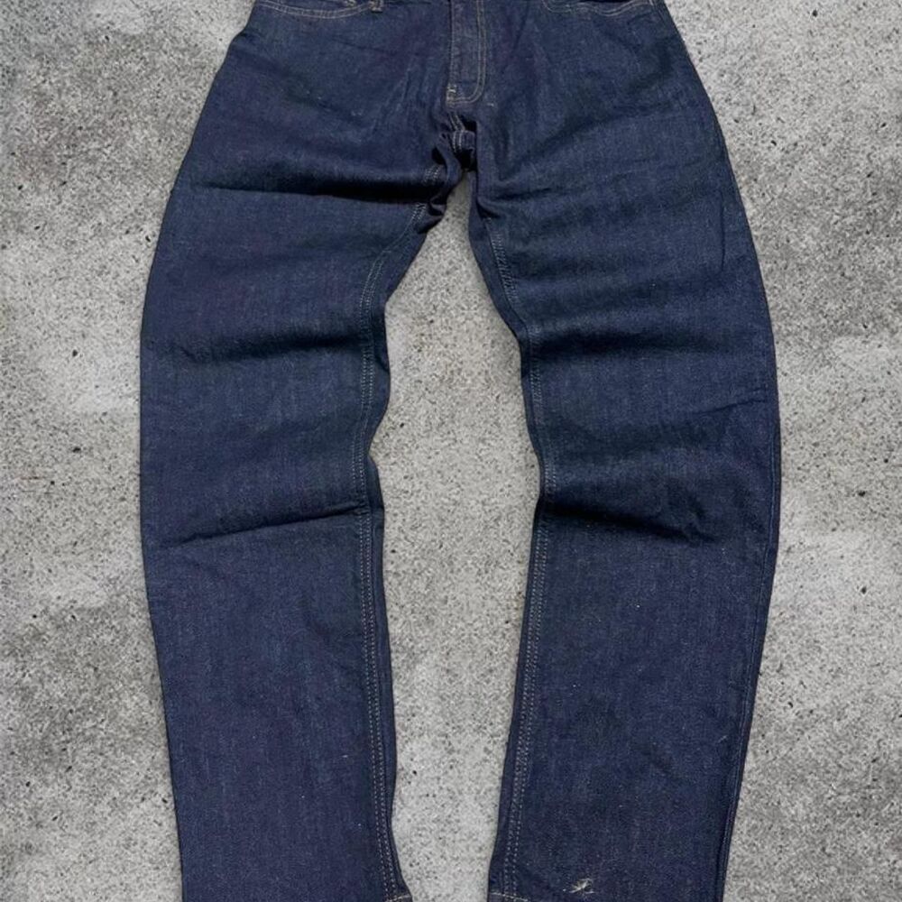 Unbranded Men's Navy and Blue Jeans
